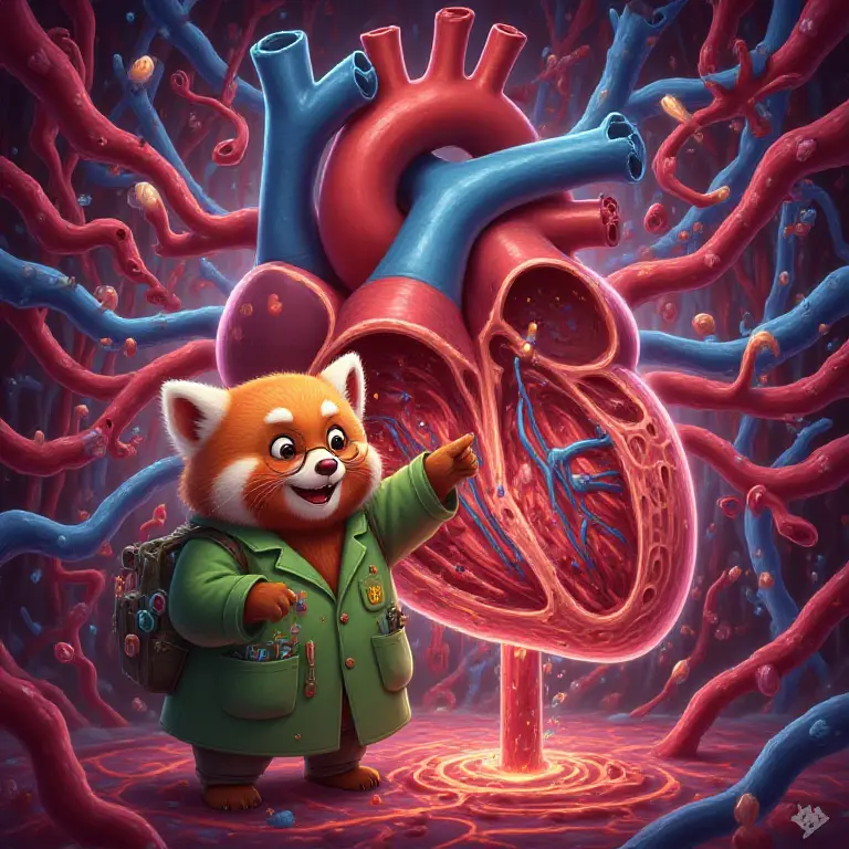 Professor Pip's Heart Adventure: A Journey Through the Human Heart cover image