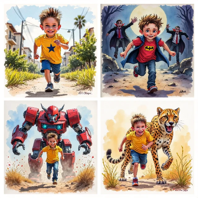 Theo's Run: Adventures of a Mischievous Boy Cover